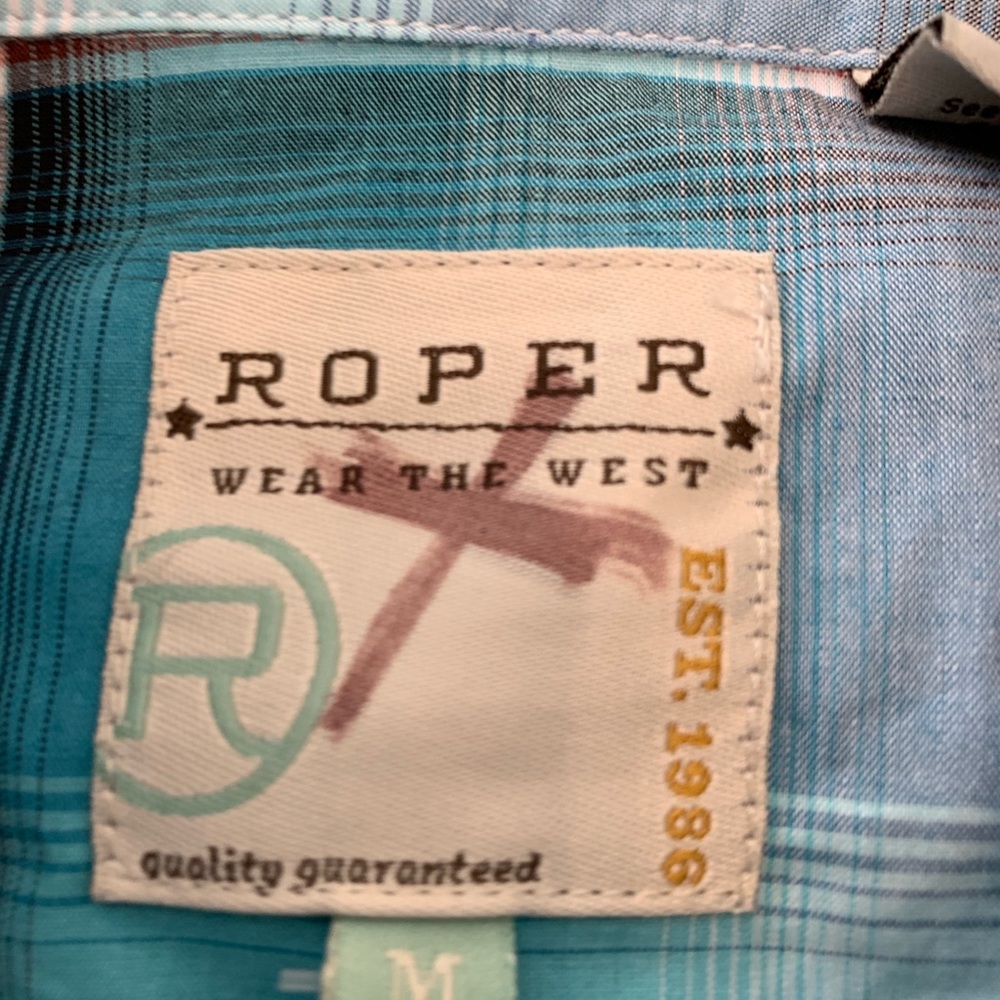 NWT Roper Ladies Pearl Snap Top - Picture 3 of 4